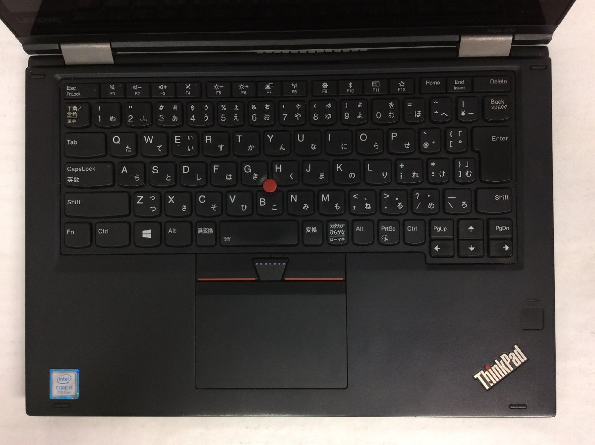 ジャンク/ LENOVO 20JHS03V00 ThinkPad Yoga 370 Intel Core i5-7200U メモリ8.19GB NVME256.06GB 【G21375】の画像4