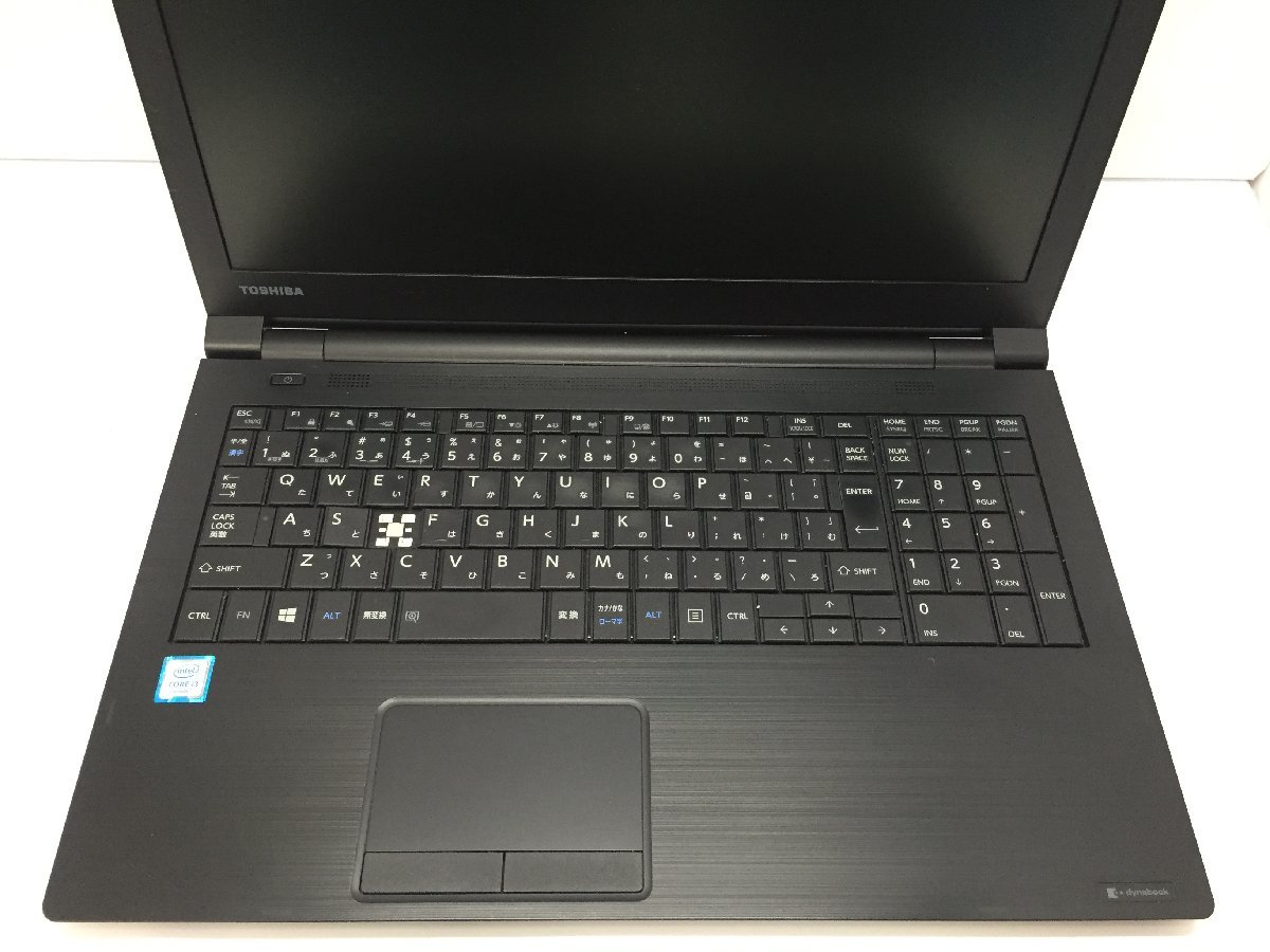 ジャンク/ TOSHIBA dynabook B55/G PB55GGB132AAD11 Intel Core i3-6006U メモリ4.1GB SSD128.03GB 【G16162】_KBテカリ・破損があります