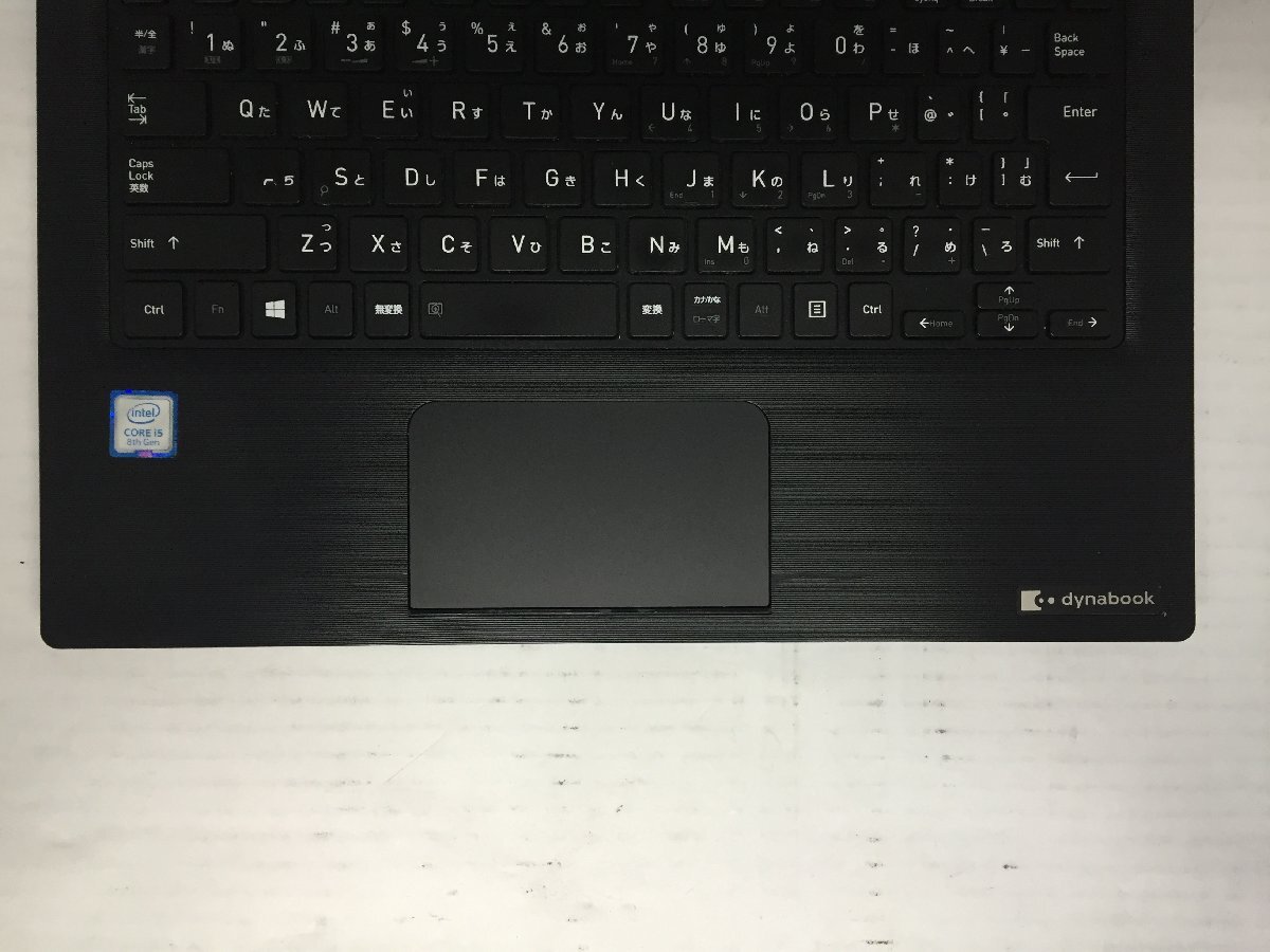 ジャンク/ TOSHIBA dynabook S73/DP Intel Core i5-8250U メモリ8.19GB SSD256.06GB 【G21311】の画像9