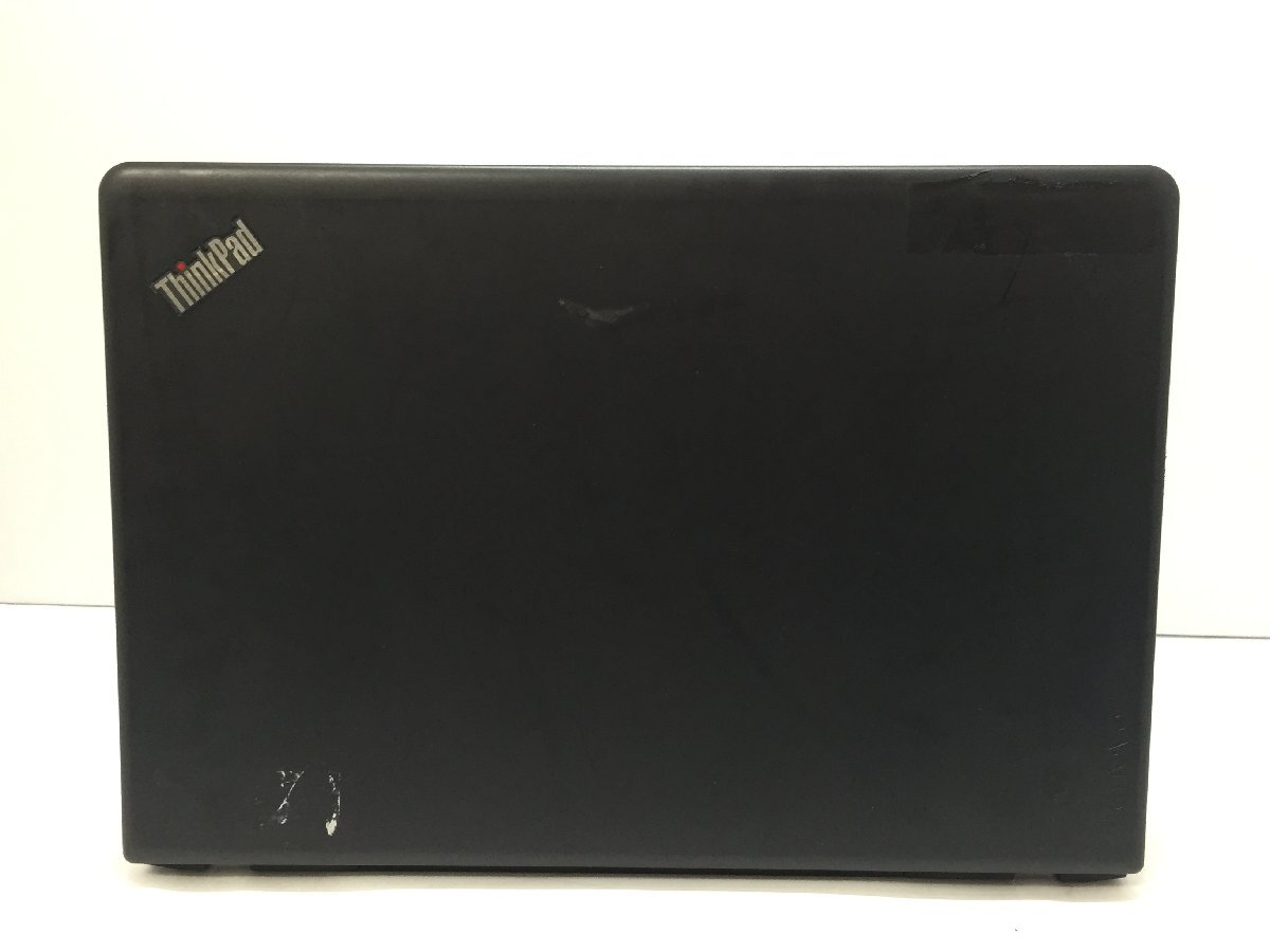 ジャンク/ LENOVO 20H6A0CKJP ThinkPad E570 Intel Core i3-6006U メモリ4.1GB HDD500.1GB 【G22244】_写真では分かりにくい天板にキズがあります