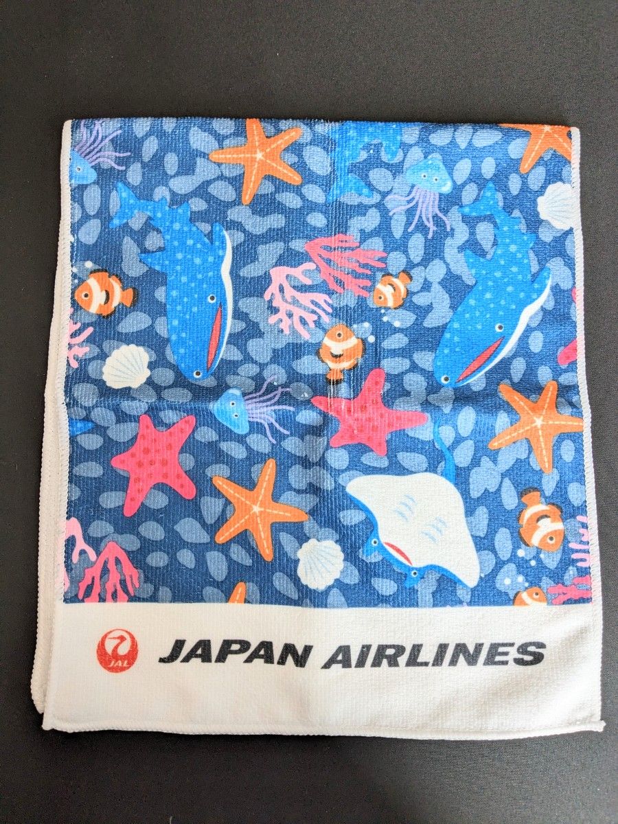 JAL 日本航空　タオル　フェイスタオル　沖縄？