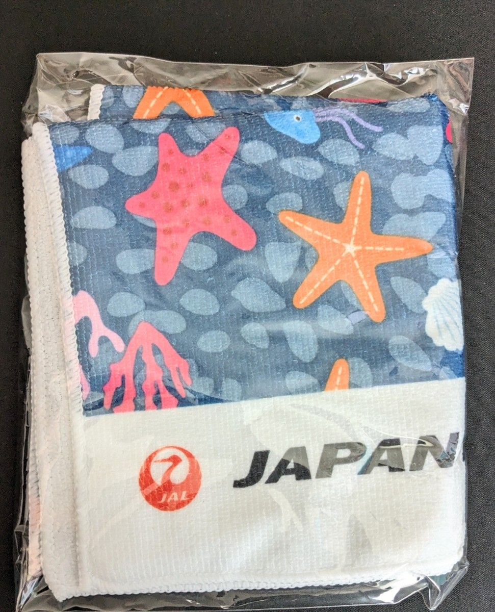 JAL 日本航空　タオル　フェイスタオル　沖縄？