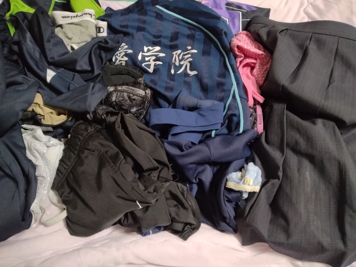 ( short period end )(1 jpy start ) clothes assortment Junior size assortment corresponding 2 girl tops chest adjustment goods ECO( Home have been cleaned ) anonymity delivery 