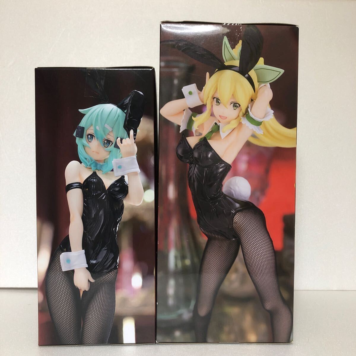 【未開封】 ソードアート・オンライン BiCute Bunnies Figure シノン & リーファ / SAO フリュー プライズ フィギュア_画像3