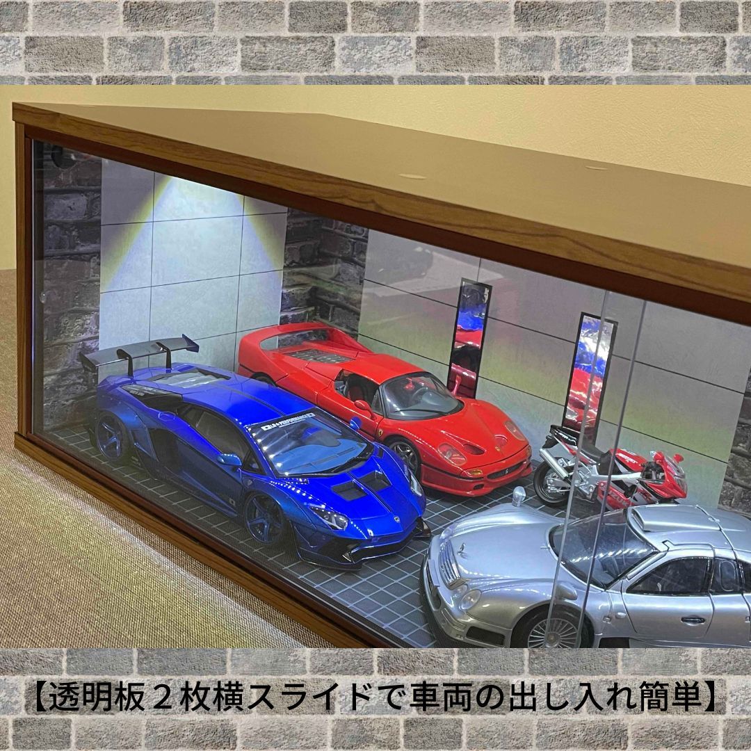 Yahoo!オークション - 1/18ガレージ・ジオラマBOXフリー Yahoo!オークション - 1/18ガレージ・ジオラマBOXフリー