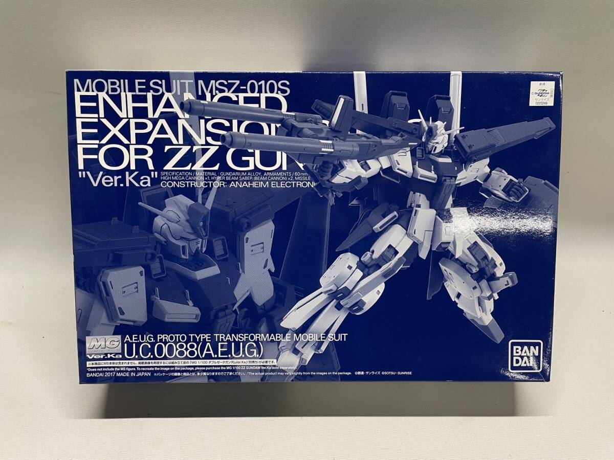 * that time thing rare not yet constructed goods new goods *BANDAI Mobile Suit Gundam ZZ double ze-ta Gundam MOBILESUIT MSZ-010S 1/100 plastic model figure 