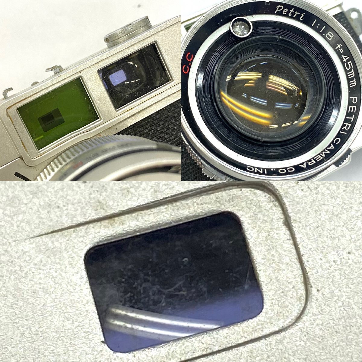 ◆カメラまとめ売り3点セット◆キヤノン フジフイルム ペトリ オートボーイF A100 RACER 本体 フィルムカメラ デジタルカメラ ジャンクの画像9