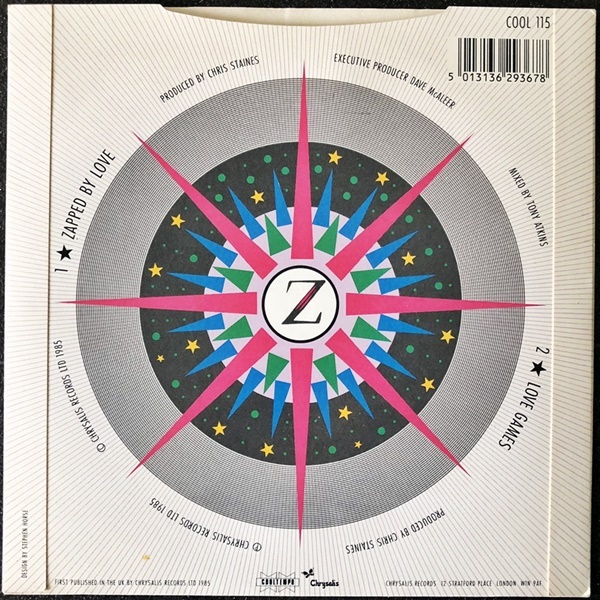【Disco & Soul 7inch】Debbie Sharp / Zapped By Love(Hall & Oatesタイプ)_画像2