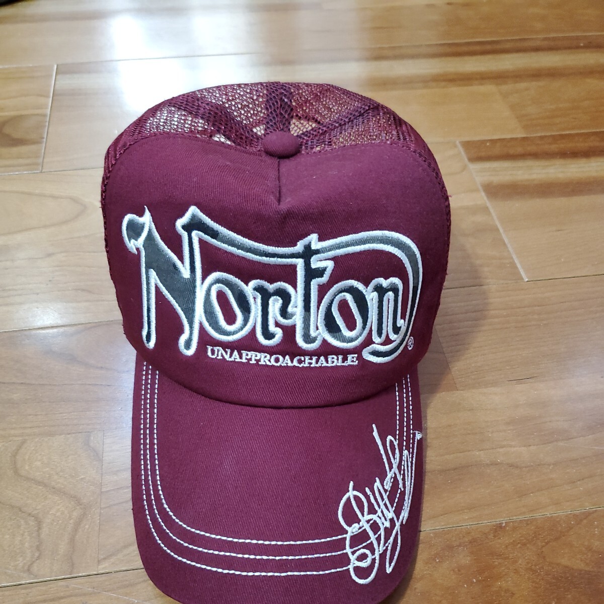 ノートン Norton 帽子 キャップ ハーフメッシュキャップの画像1