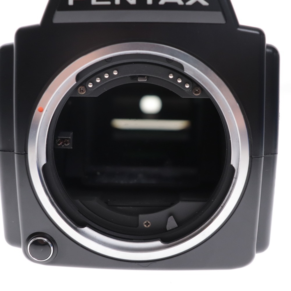 ■ PENTAX ペンタックス 645 ボディ 中判カメラ フィルムカメラ 220フィルムバック ブラック 動作未確認の画像5