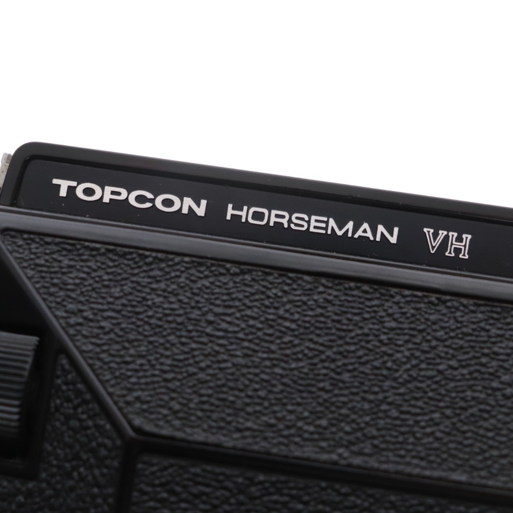 ■ TOPCON HORSEMAN トプコン ホースマン VH ボディ フィルムカメラ ブラック 動作未確認の画像6