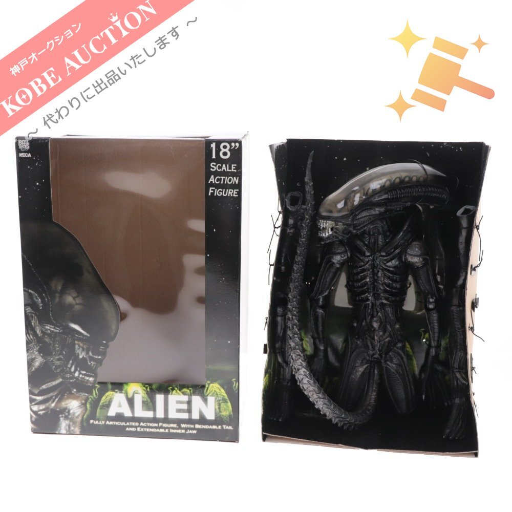 ■ ネカ REEL TOYS ALIEN エイリアン 18SCALE ACTION FIGURE フィギュア 箱付きの画像1