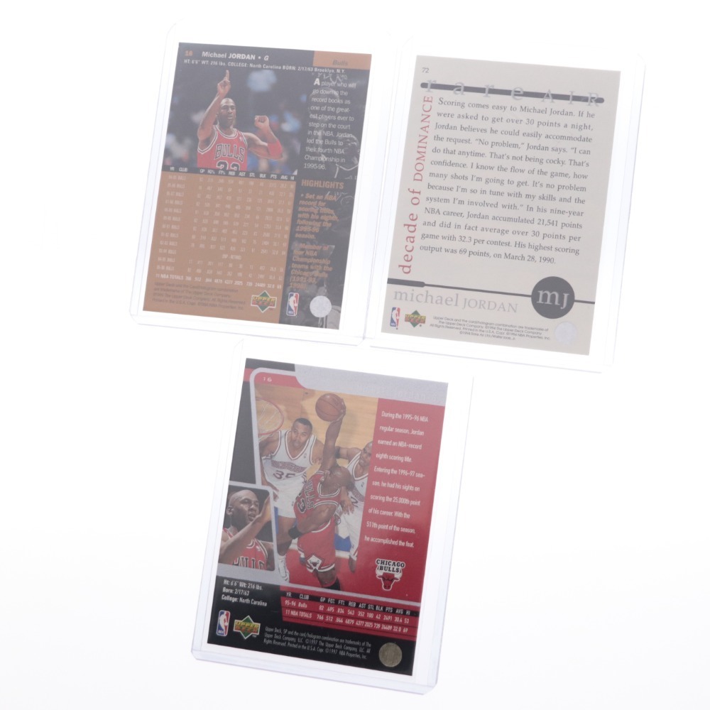 ■ マイケルジョーダン レギュラーカード 10枚セット まとめ売り NBA バスケットボールの画像4