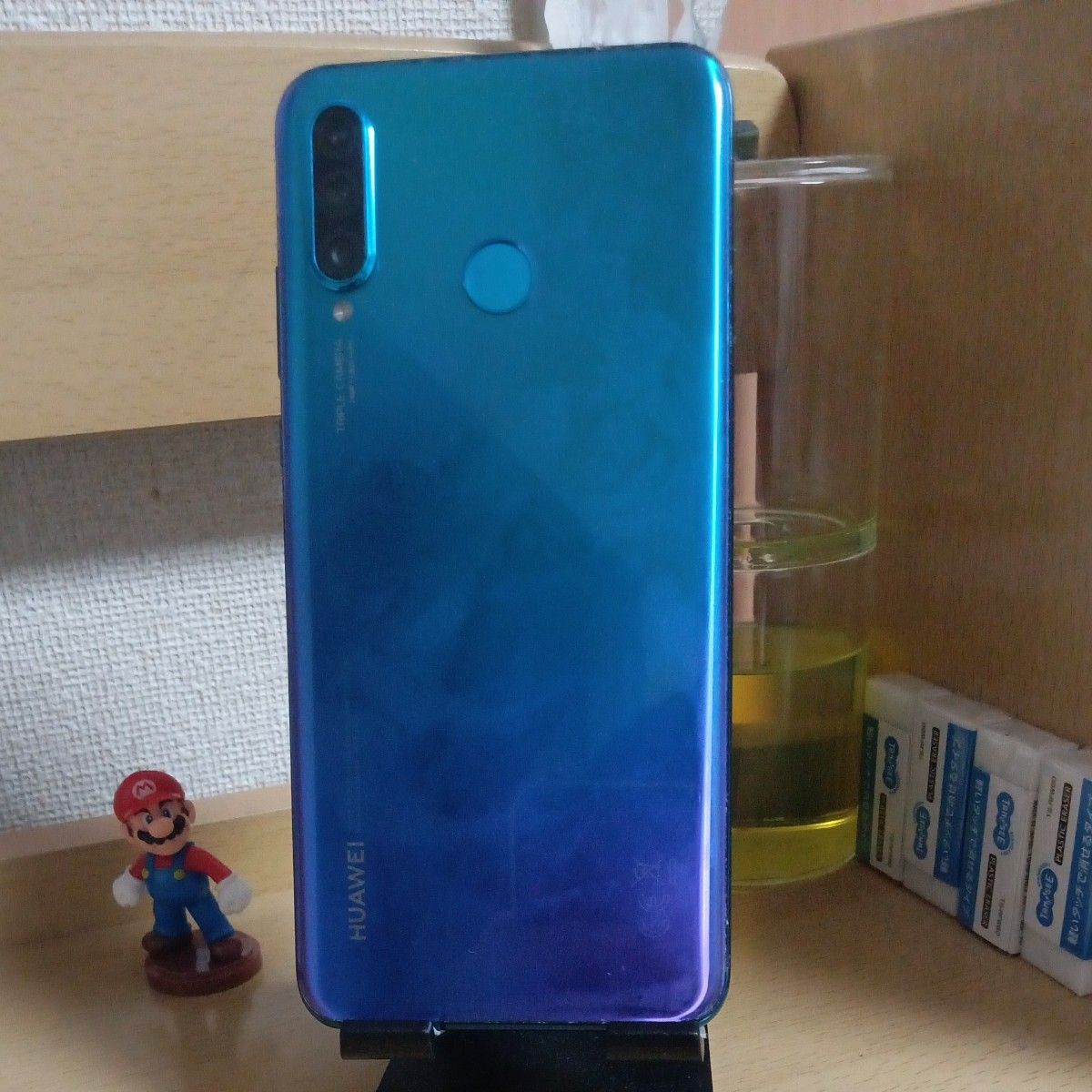 Huawei P30 Lite SiMフリー・Ymobile版・ケース付き