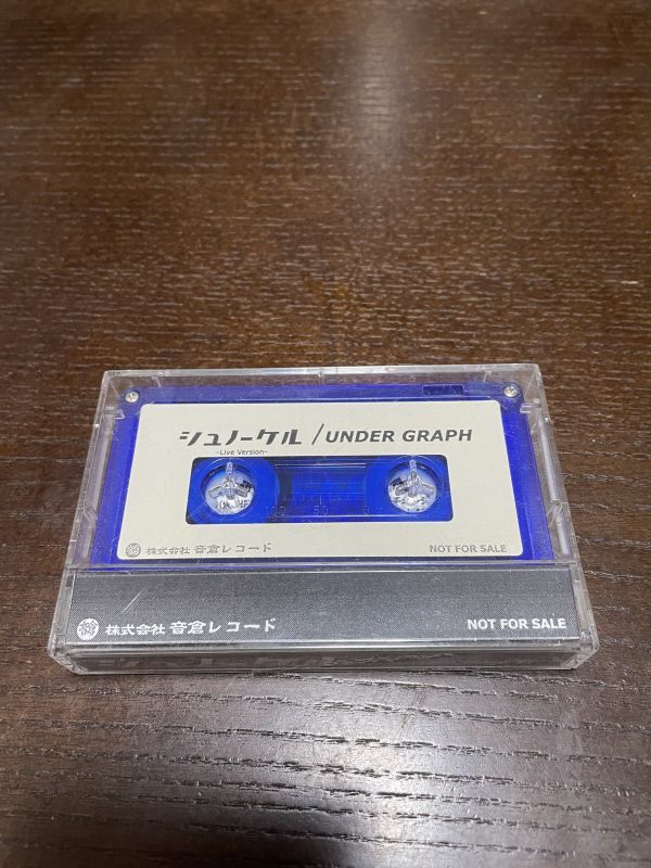 【1円スタート】UNDER GRAPH アンダーグラフ シュノーケル 2002.05.02 表参道FABにて収録 LiveVersion インディーズ 音倉レコード？の画像2