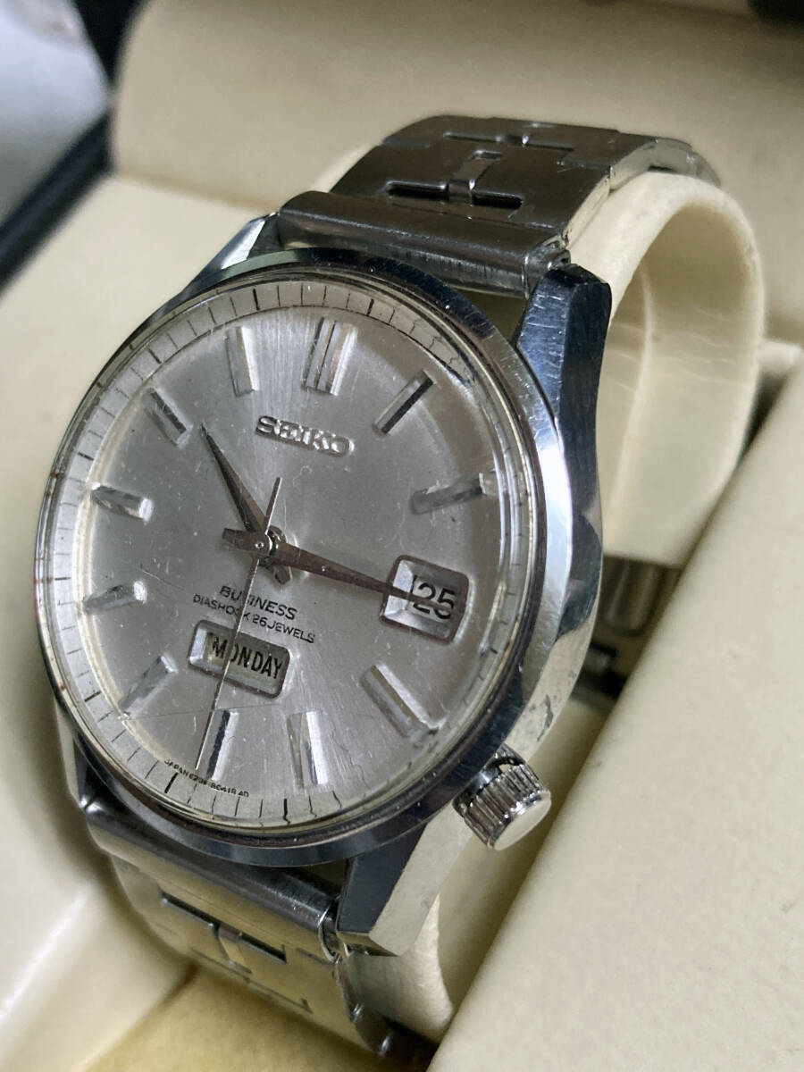 ★SEIKO BUSINESS　稼動品　ややジャンク品　_画像4