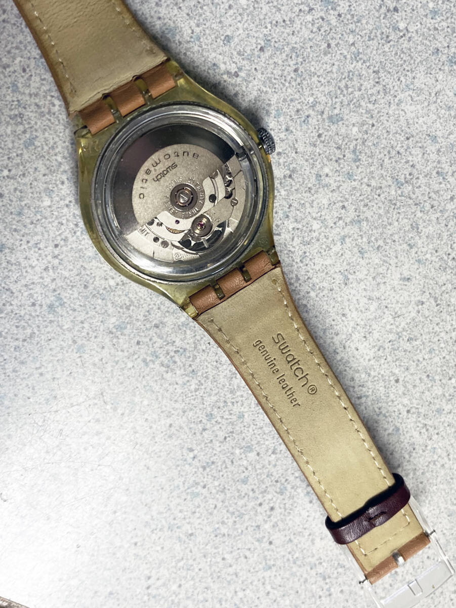 ★Swatch　Automatic　稼動品　Nine　Three　　まずまずの美品_画像4