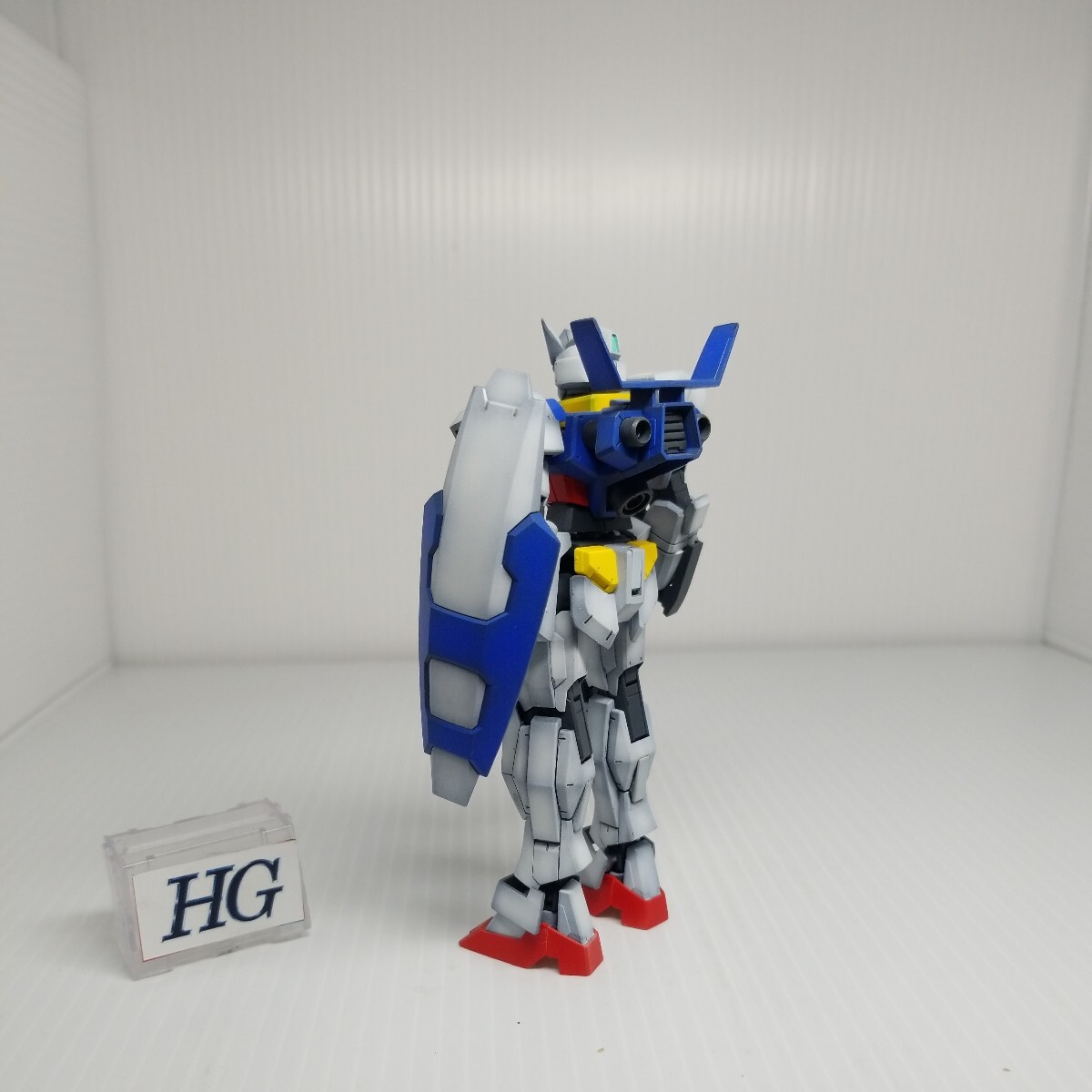 Q-60g 4/21 HG AGEガンダム 塗装品 同梱可 ガンプラ ジャンク_画像5