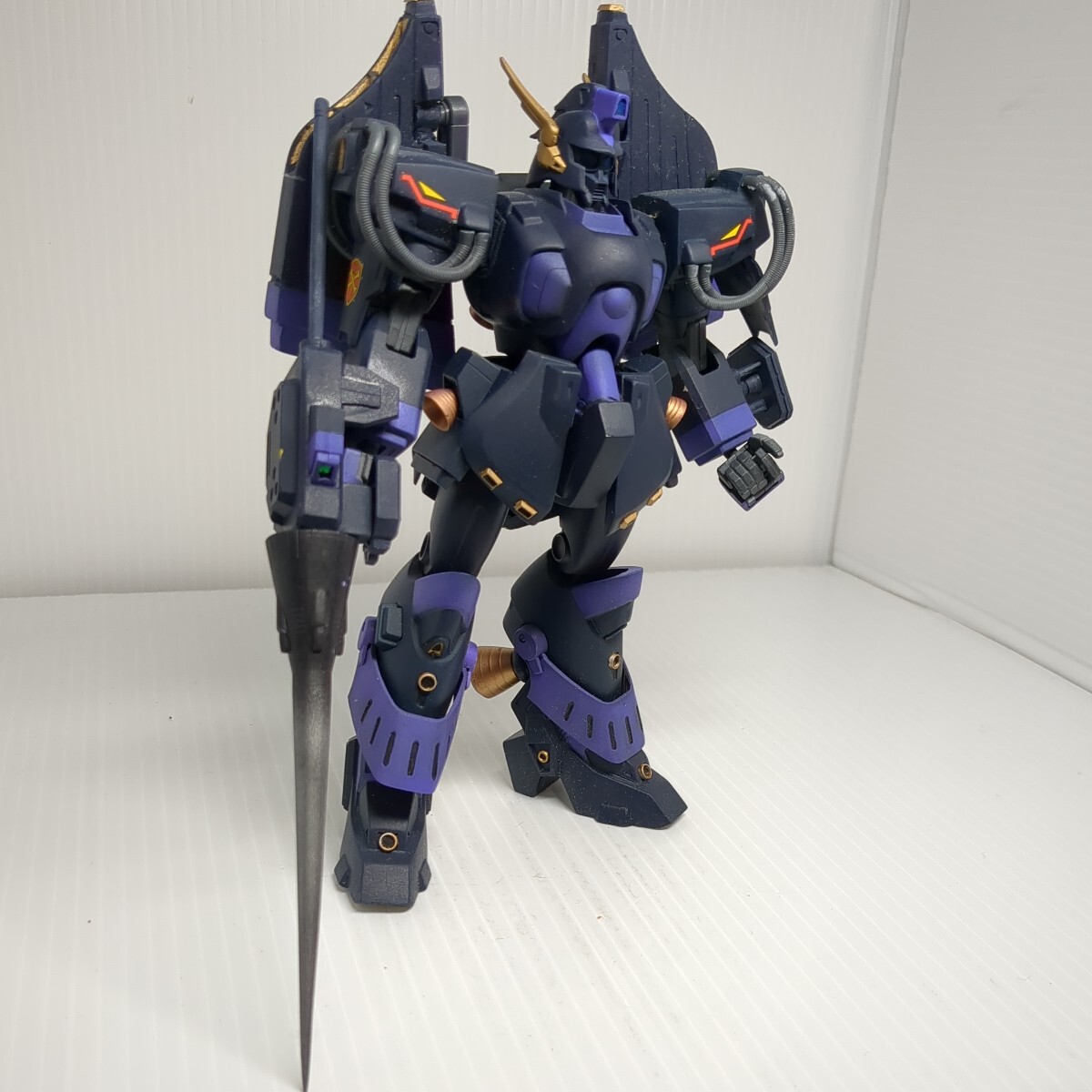 Q-130g 4/23 1/100 ビギナ・ギナ　 ガンダム 同梱可 ガンプラ ジャンク_画像3