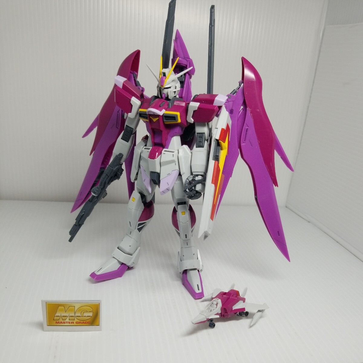 R-180g 4/27 MG Destiny Impulse Gundam включение в покупку возможно gun pra Junk 