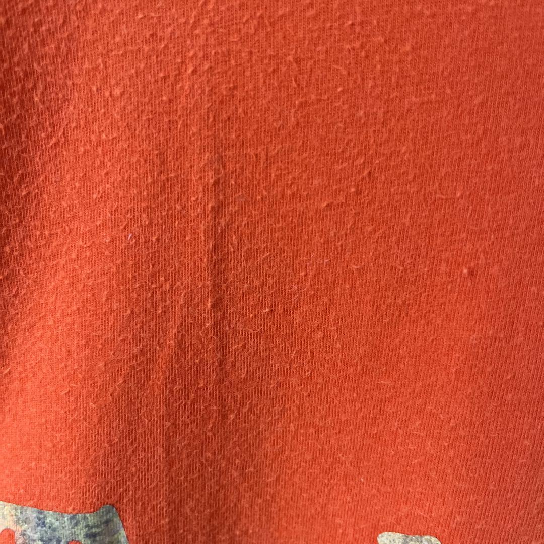 L2 ティンバーランド　tシャツ　半袖　2XLメンズ　ブランドロゴ　赤　ゆるだぼ