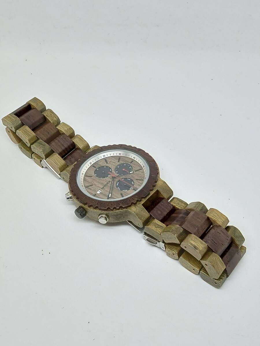 ジャンク BOBO BIRD クォーツ木製腕時計の画像7