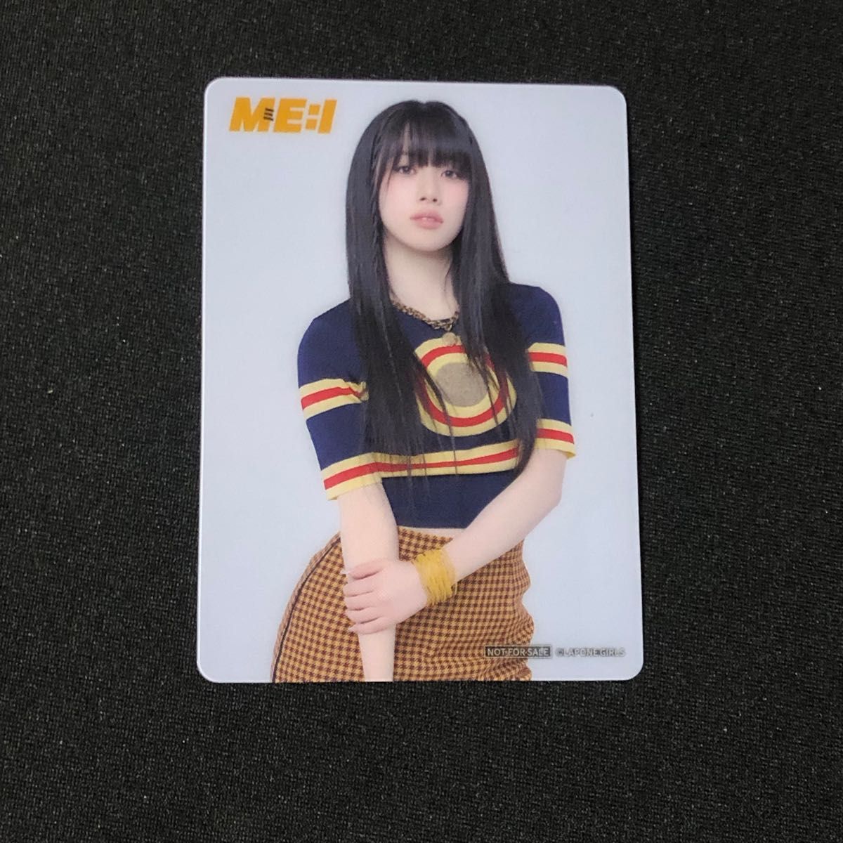 ME:I 高見文寧 MIRAI 3形態同時購入特典 HMV購入特典 クリア カード トレカ