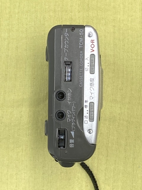 返品可 SONY カセットテープレコーダー TCM-50 メンテナンス済み（整備品）の画像3