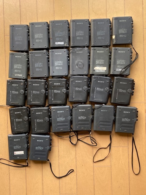  SONY カセットテープレコーダー TCM-400、TCM-39,TCM-36 ２６点セット〈ジャンク品〉の画像6