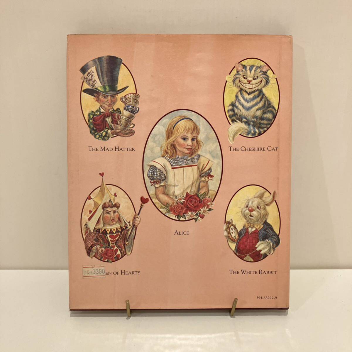 240413 mystery. country. Alice foreign book picture book [ALICE\'S ADVENTURES IN WONDERLAND]S.MICHELLE WIGGINS 1986 year * Lewis Carol rare old book beautiful goods 