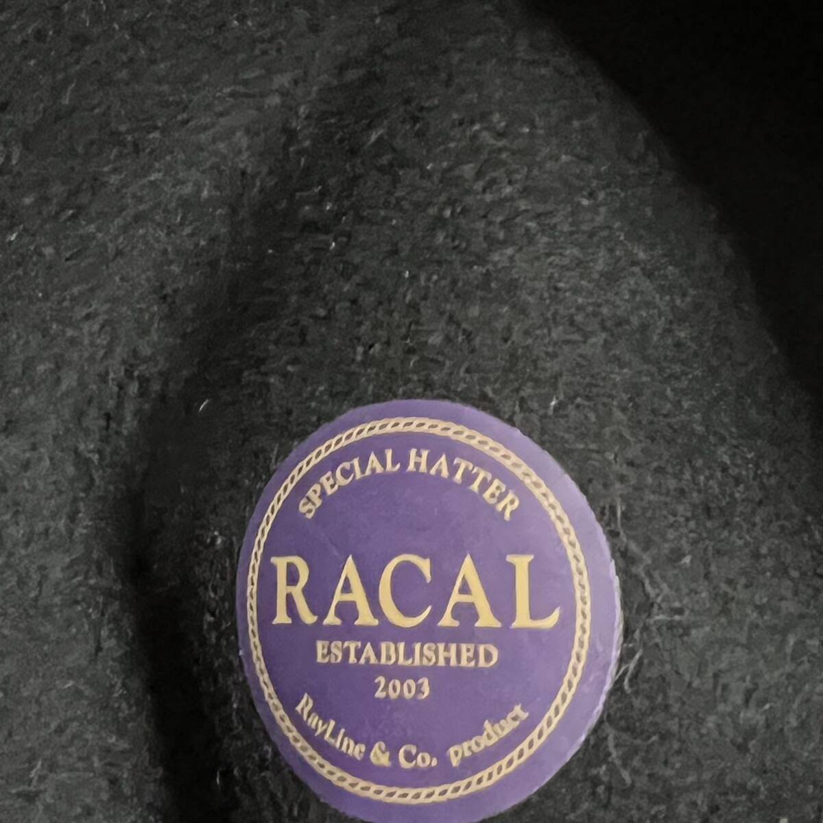 RACAL ヴィンテージ加工ロングブリム中折れハット 帽子 Borsalino ca4la ジョニーデップ l.g.b if was six nine ステットソン _画像2