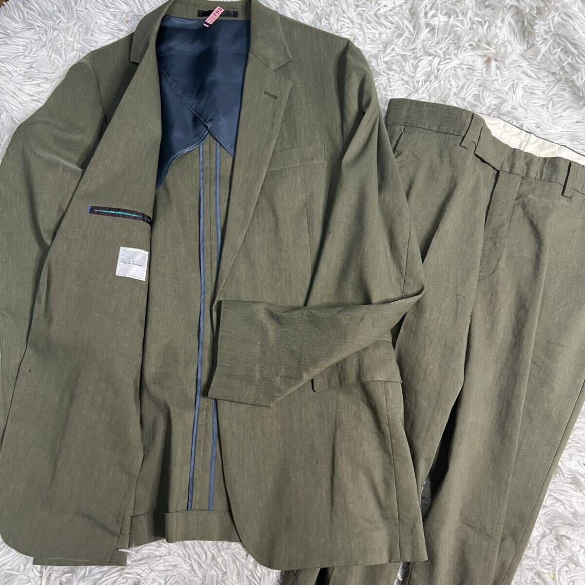  Paul Smith Solo Tec abrasion nen setup suit size L khaki Paul Smith jacket 