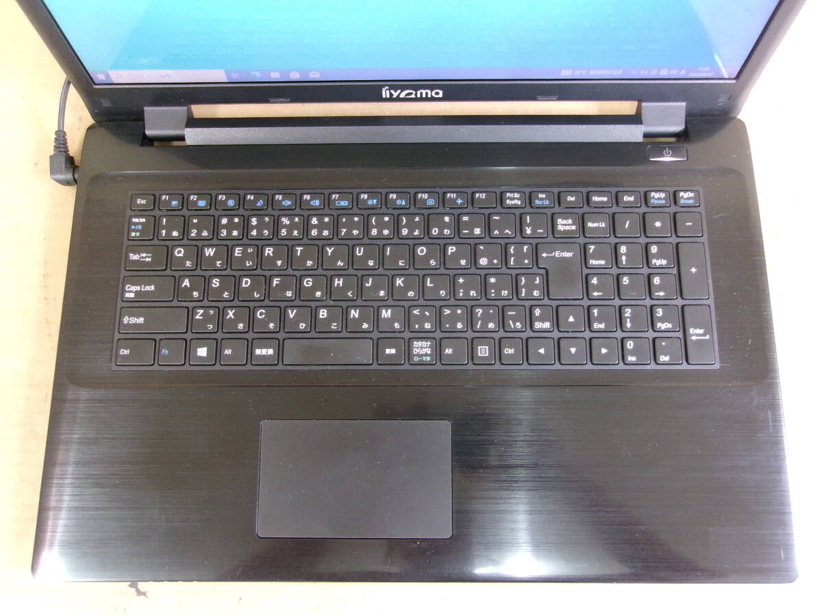 CLEVO ノートPC W970SU iiyama ジャンクの画像2