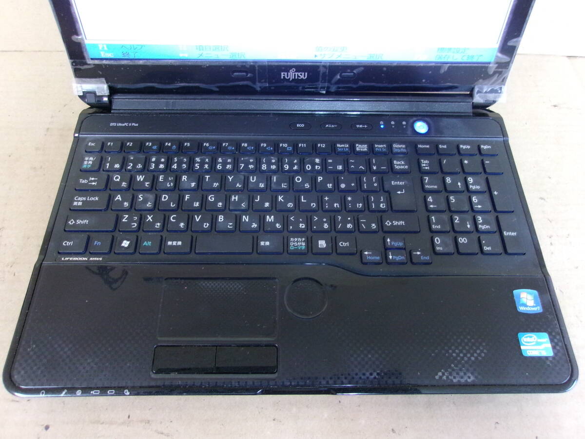 FUJITSUノートPC LIFEBOOK AH54/G　ジャンク