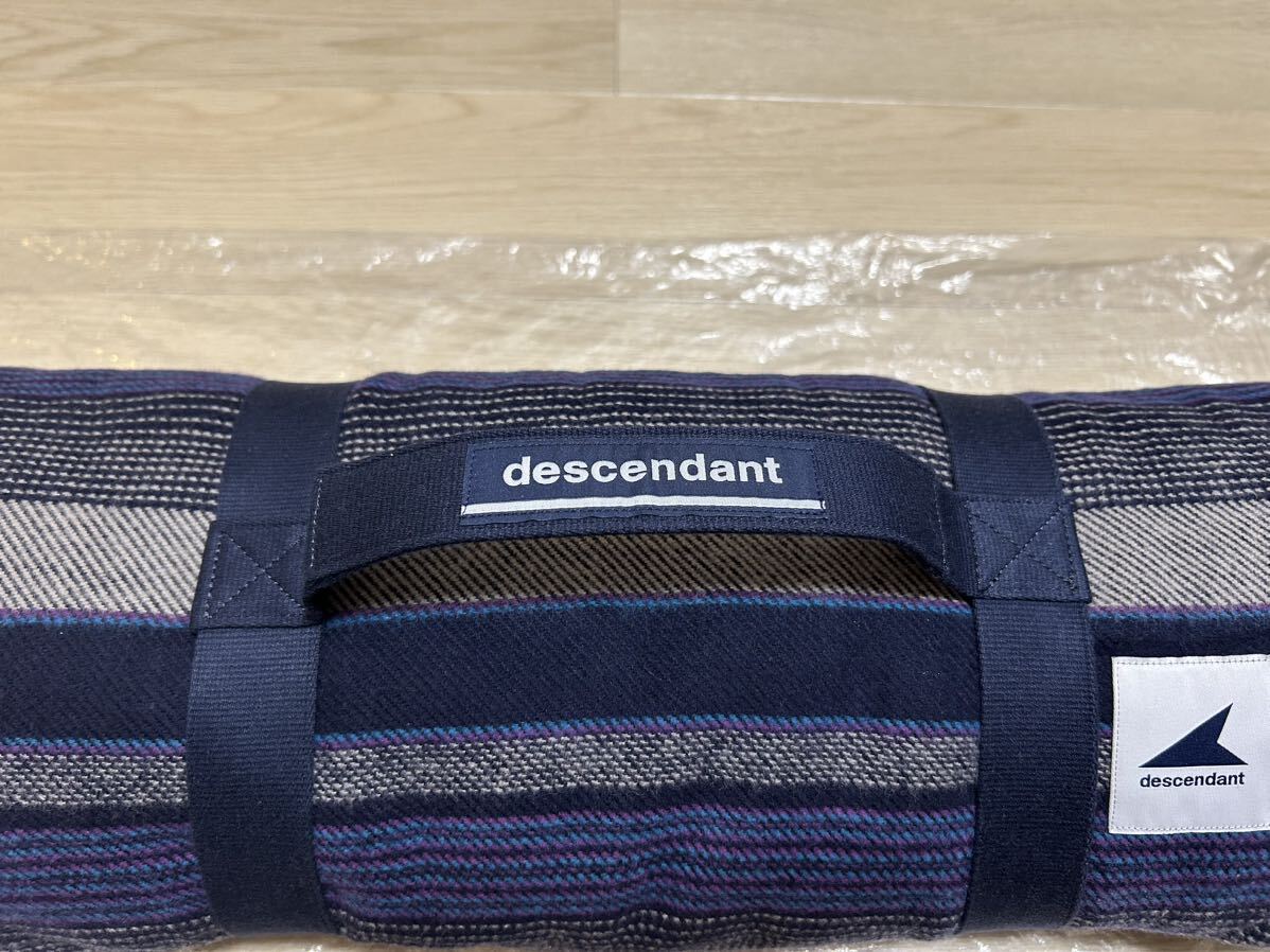 未使用品 DESCENDANT / ディセンダント Store Exclusive 22AW TAPIS BLANKET NAVY ブランケット ネイビー_画像5