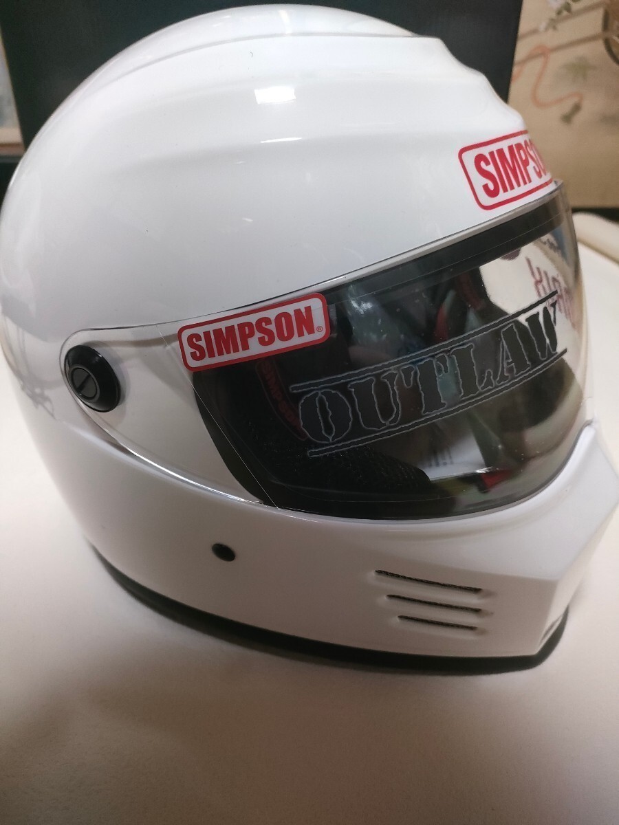 シンプソン 59センチ OUTLAW アウトロー ヘルメット_画像5