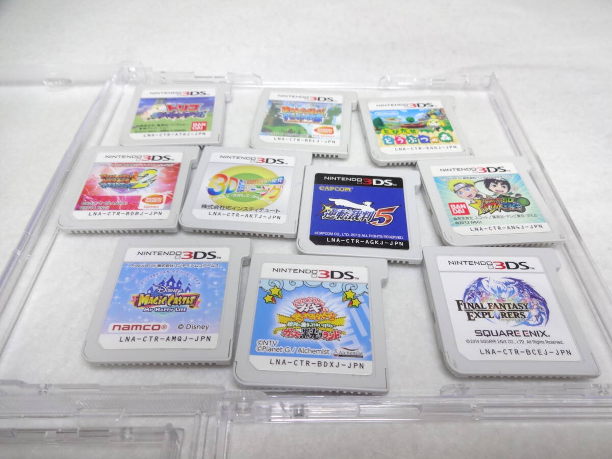 ジャンク品 ゲームソフト 30本 まとめて処分セット DS10本 3DS 10本 PS VITA 10本 ソフトのみ ファイナルファンタジー ドラゴンボールなどの画像3