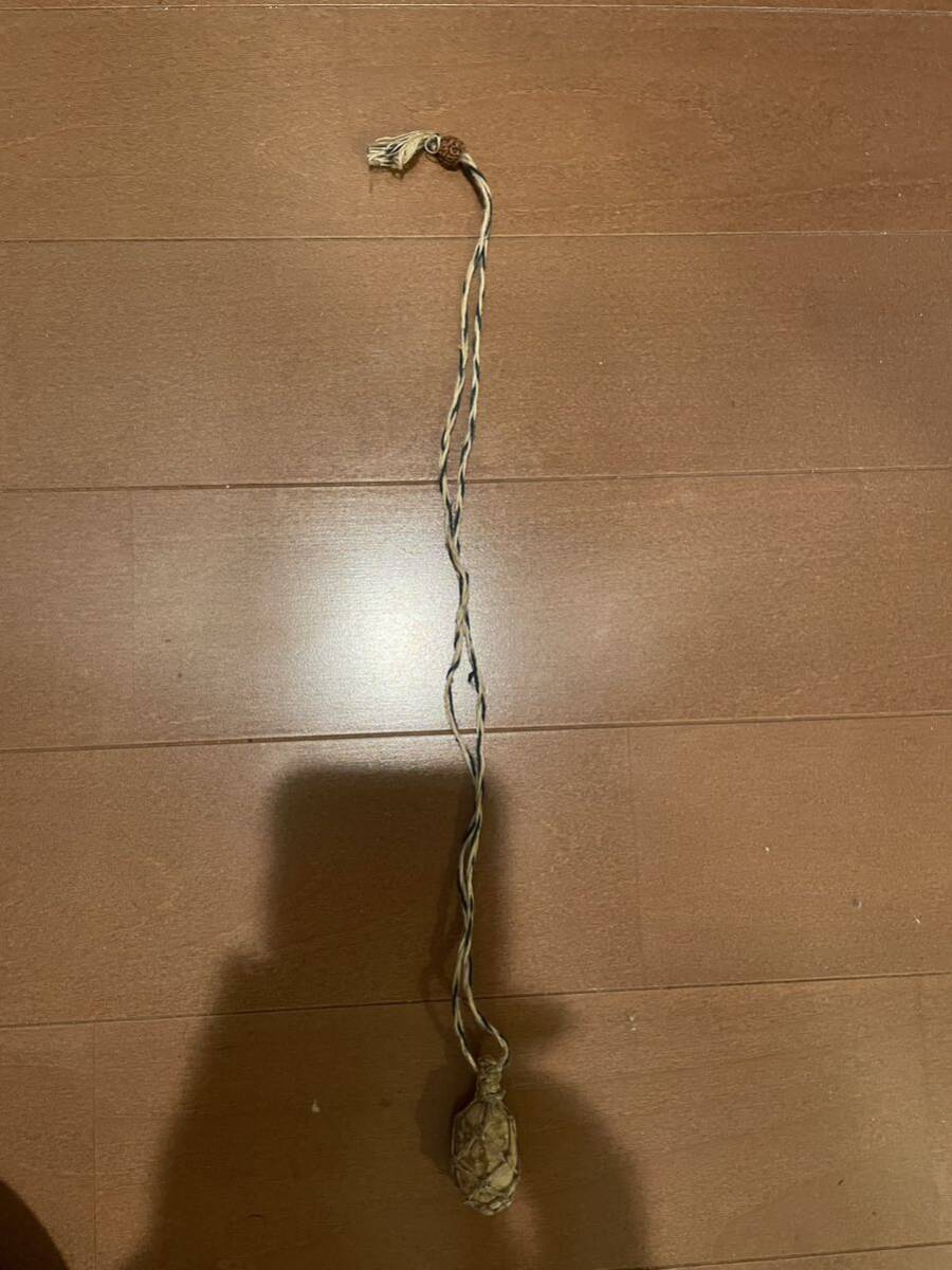 【新品】インド買い付け原産ストーンのネックレス 約46cm_画像1