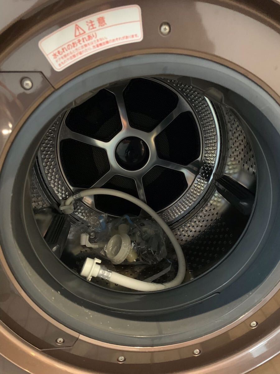 直接引き取り歓迎 TOSHIBA 東芝 ドラム式洗濯乾燥機 ZABOON 洗濯機 タッチパネル TW-127X8L ドラム式 2020年製の画像7
