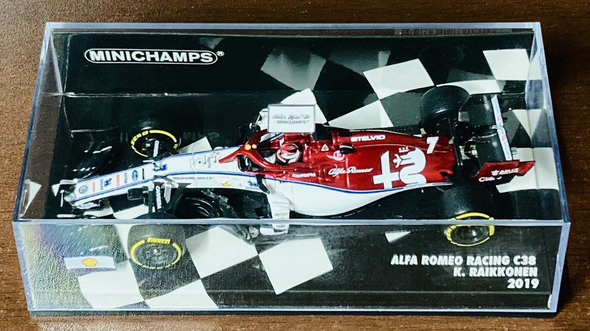 美品PMA_1/43★ALFA ROMEO RACING C38★K. RAIKKONEN 2019★アルファロメオレーシング☆ライコネン F1の画像3