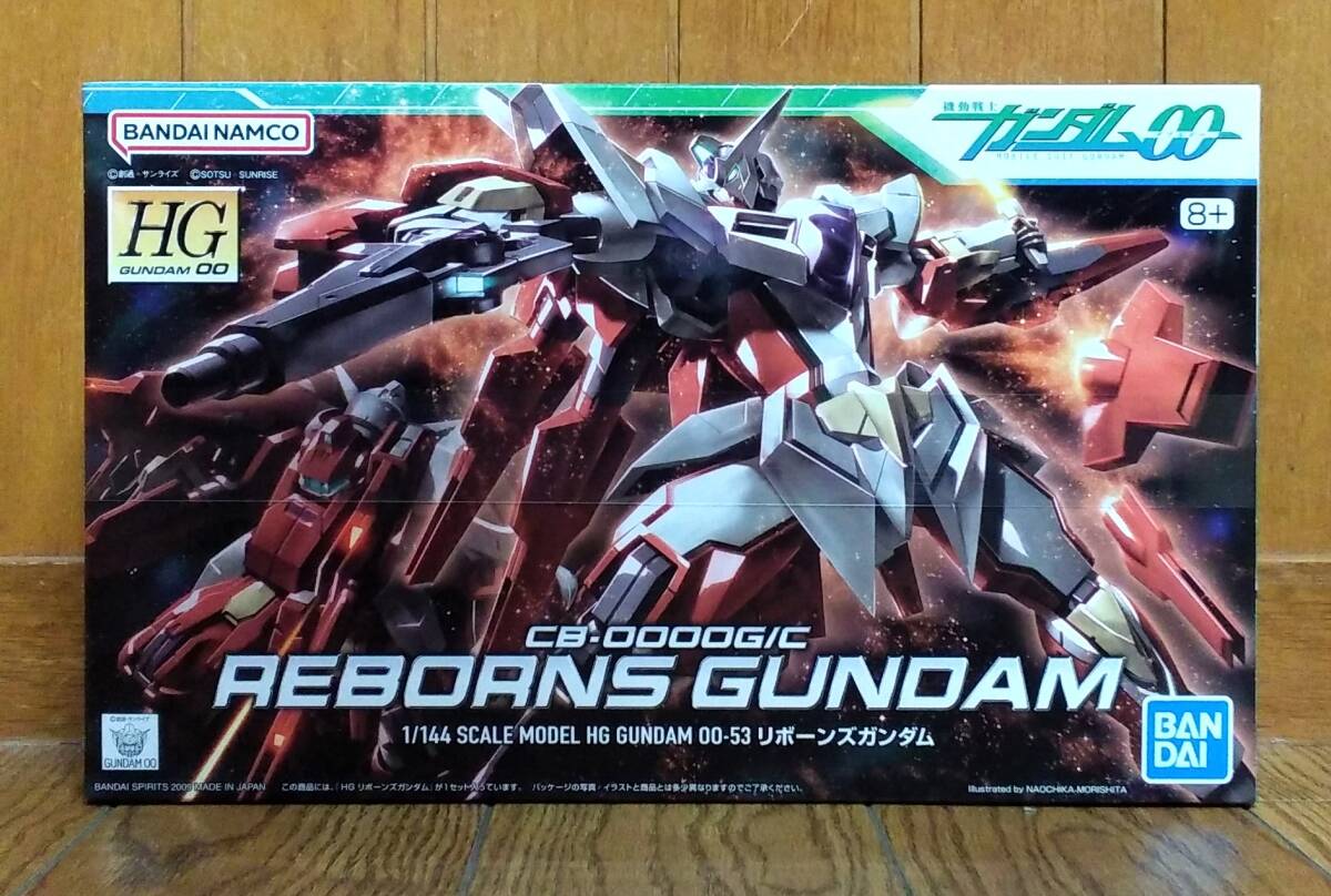 HG 1/144 Reborn z Gundam ( Mobile Suit Gundam 00) [ нераспечатанный * не собран ]