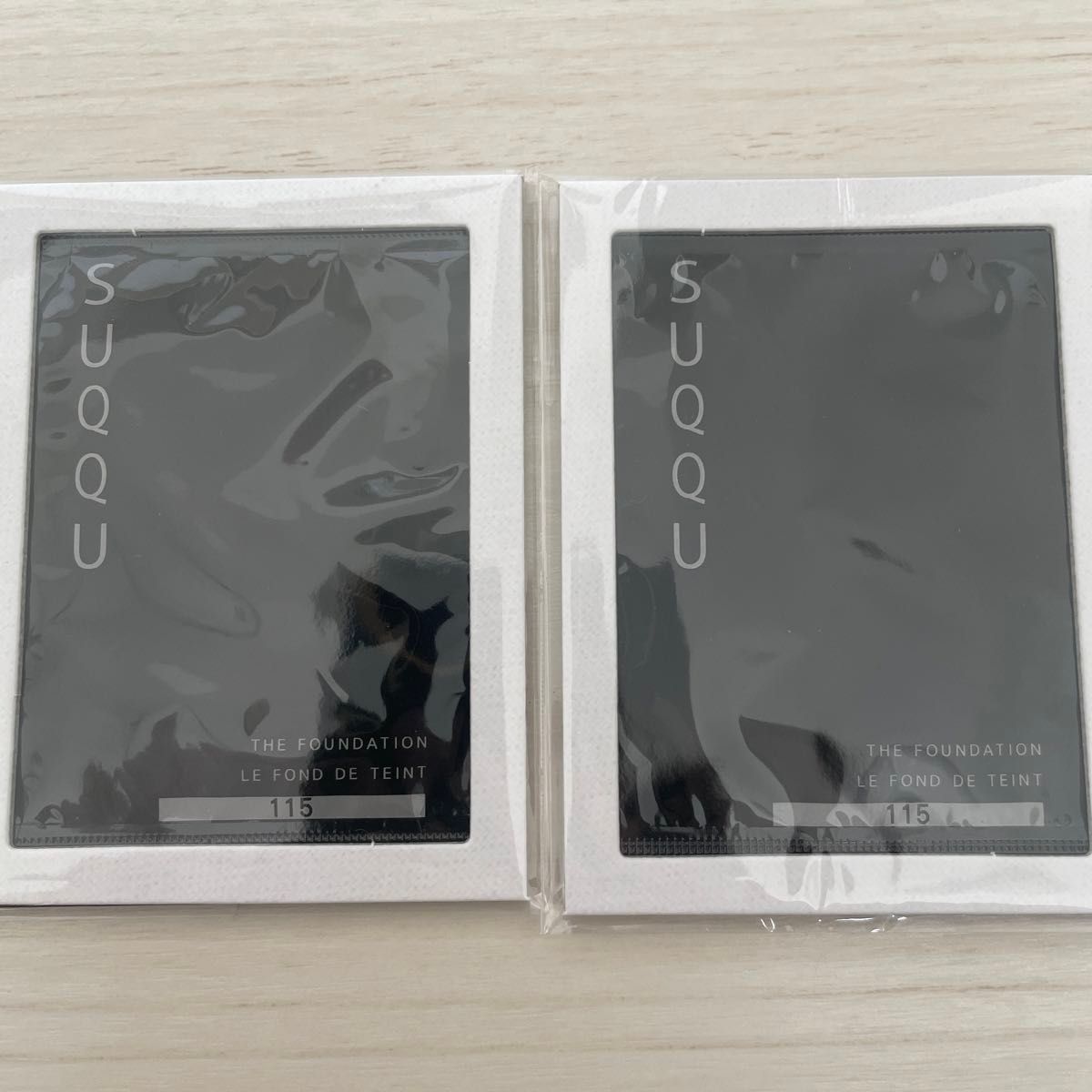 200円オフクーポン SUQQU ザ ファンデーション 115 サンプル 2包