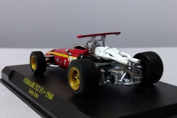 ★フェラーリ　312F1・1968　JackyIckx　 　1/43アシェットフェラーリコレクション★_画像3