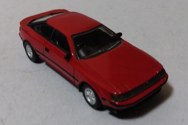 ★トヨタ セリカ GT-R（ST165）レッド   1/64コナミ★の画像6