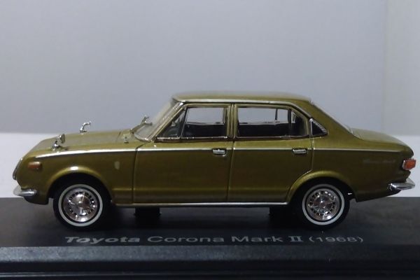★トヨタ コロナマークⅡ（1968）   1/43アシェット国産名車コレクション★の画像2