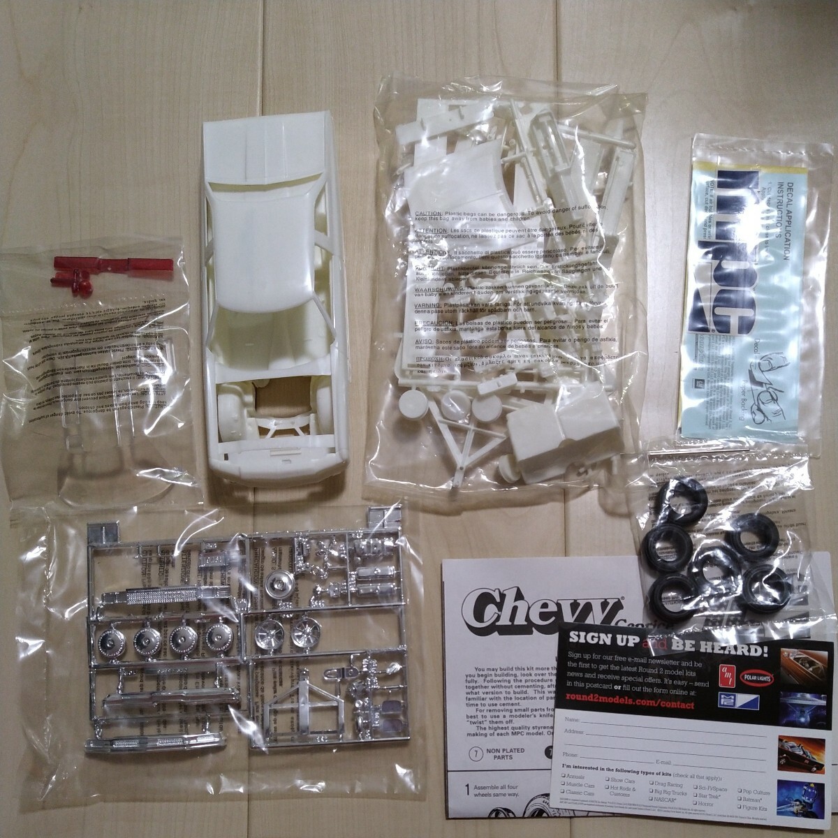 超希少!! 当時物 未組立 mpc '75 シボレー カプリス Yahoo!オークション - MPC 1/25 Chevy caprice シボレー