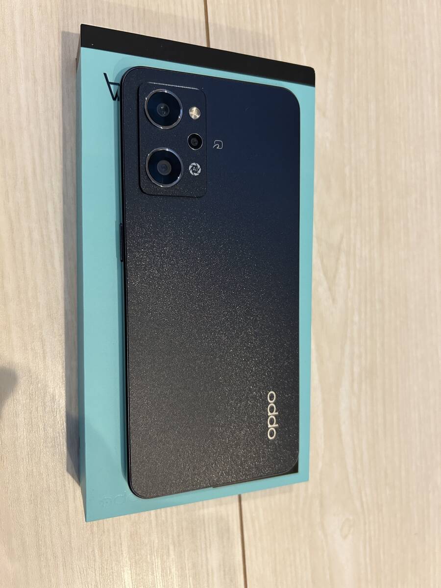 中古 OPPO Reno7 A A2010P 6.4インチ メモリー6GB ストレージ128GB スターリーブラックの画像2