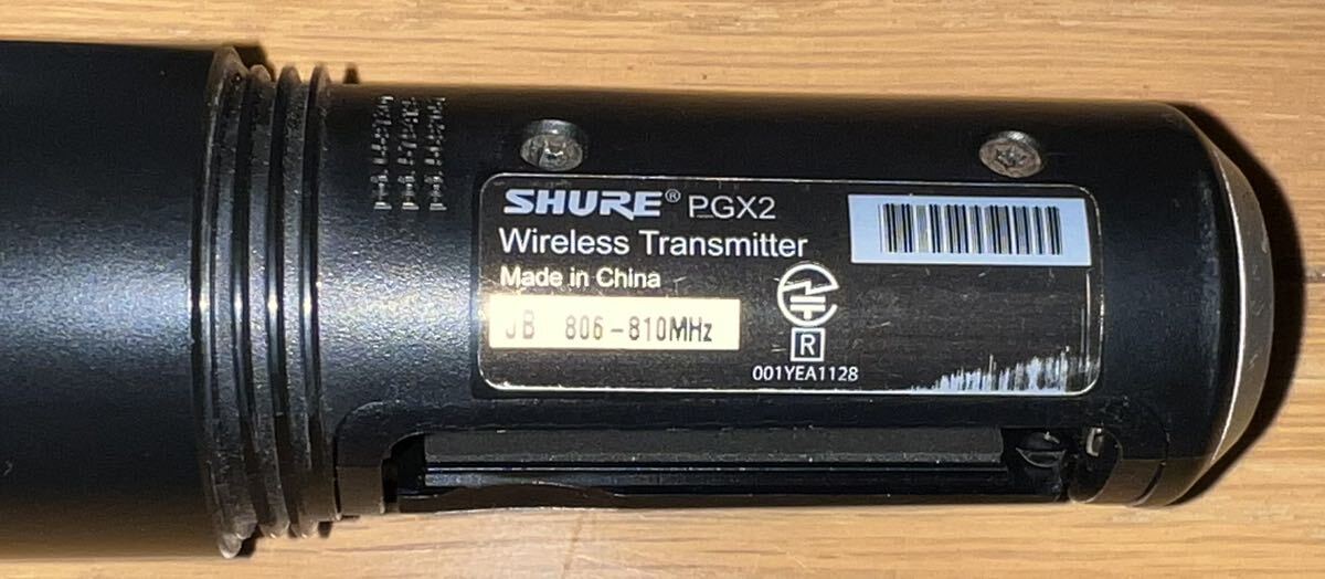 SHURE ワイヤレスマイク PGXシリーズ　BETA58_画像3