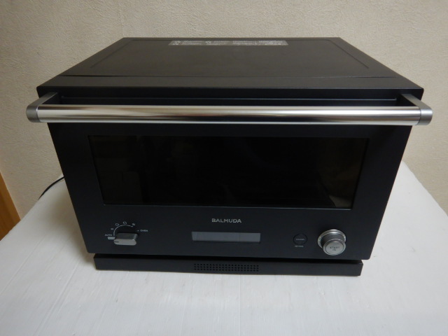 BALMUDA The Range bar Mu da The * range K04A-BK microwave oven black 2021 year made 