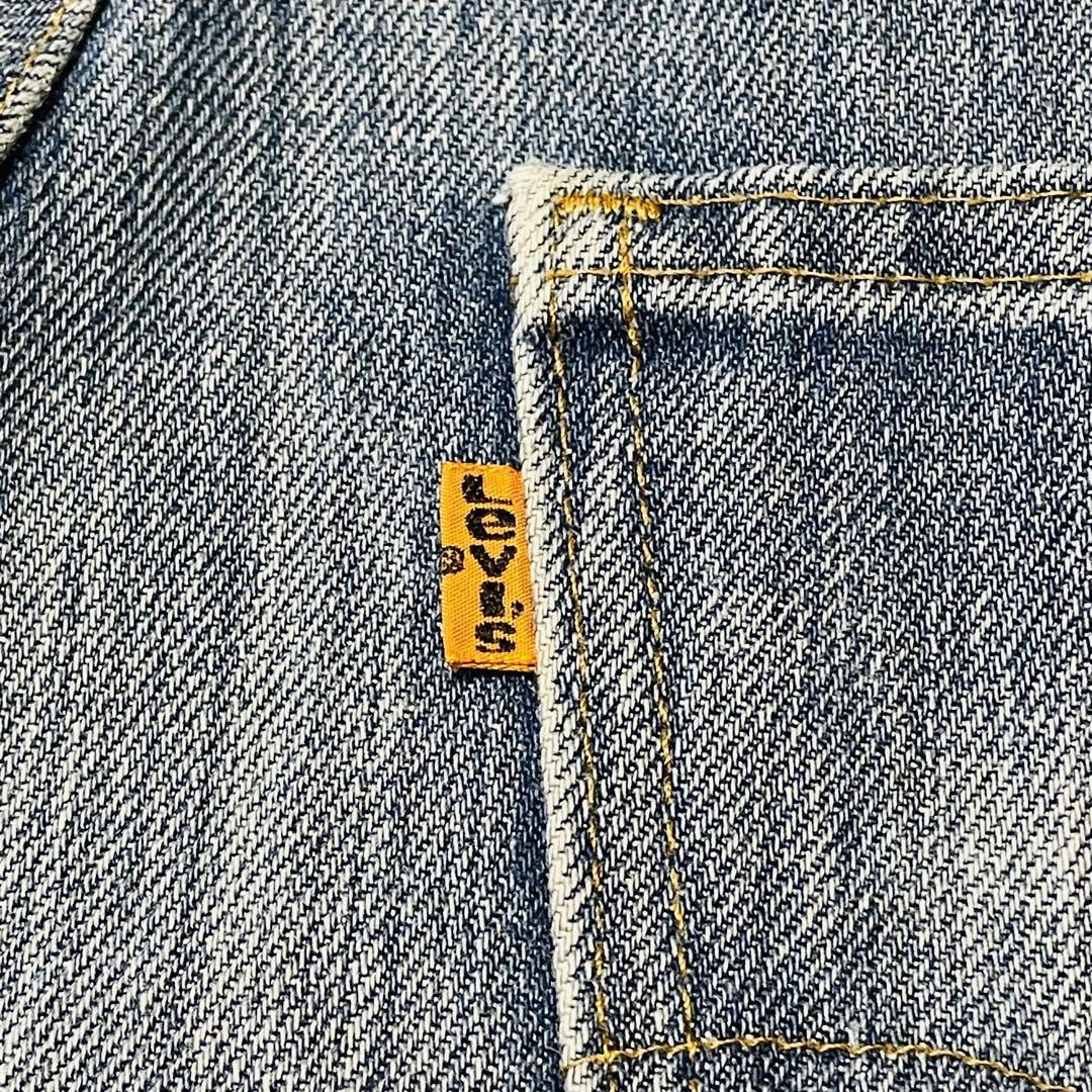 80's リーバイス Levi's 505 デニムジーンズ 縦落ち USA製 ゴールデンサイズ オレンジタグ 80年代 MADE IN USA_画像8